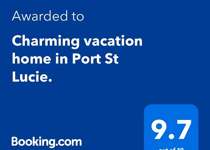 Charming Vacation Home In Port St Lucie.